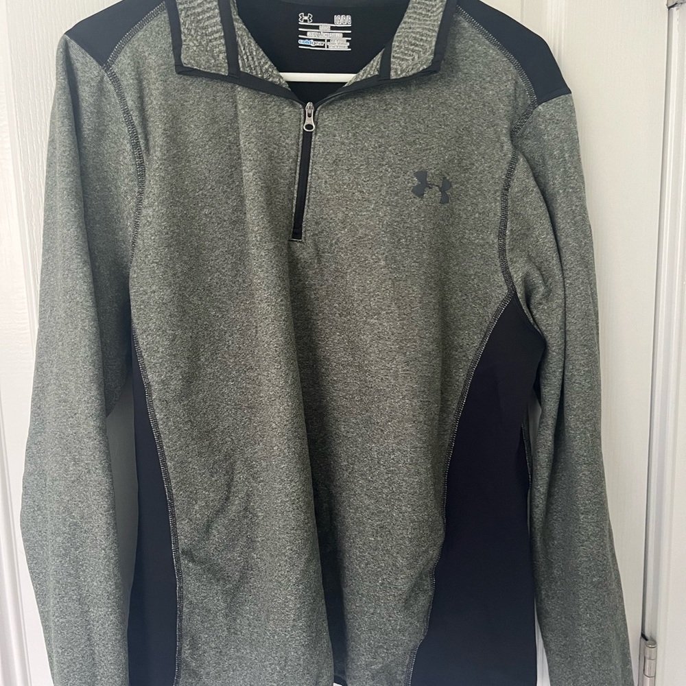 Under Armor men’s large quarter zip. Hardly worn